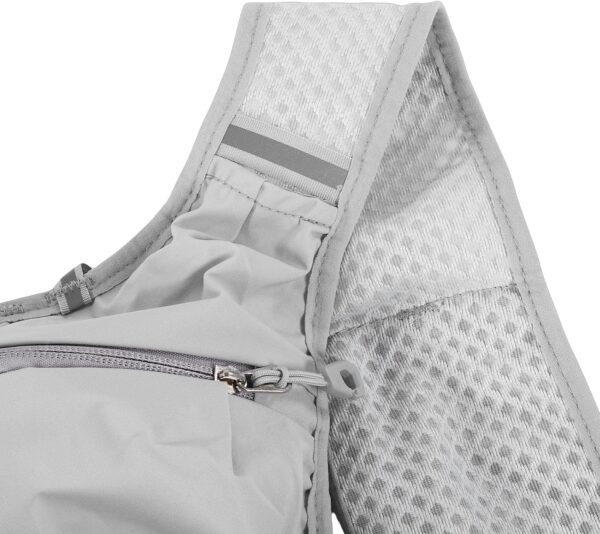 Brrnoo Mochila de Colete de Hidratação, Mochila de Nylon Leve e Respirável Com Alças Ajustáveis ​​e Bolso Lateral, para Corrida, Ciclismo, Caminhada, Escalada