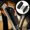 81JB2Ob56uL._AC_SL1500_.jpg Conector de descarga de energia de bateria de bicicleta elétrica – compatível com o par de conectores Hailong de 5 pinos macho e fêmea para bateria Ebikes, peças de ciclismo, preto e prata