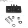 81Nxc-ltARL._AC_SL1500_.jpg Liveda Suportes fixos para capacete universal, adaptador de suporte de capacete de metal, acessórios de câmera para câmera esportiva da série GoPro, capacete de paraquedismo com adaptador de parafuso