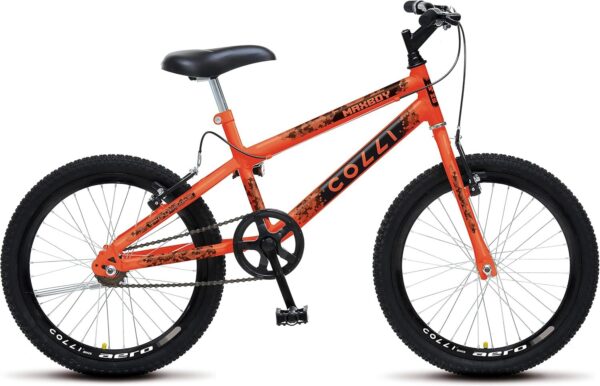 81RXXxmZWjL._AC_SL1500_.jpg Colli Bike, Bicicleta Max Boy, Aro 20 Aero 36 Raias, freios V-Brake Dianteiro e Traseiro, Suporte de guidão Down Hill