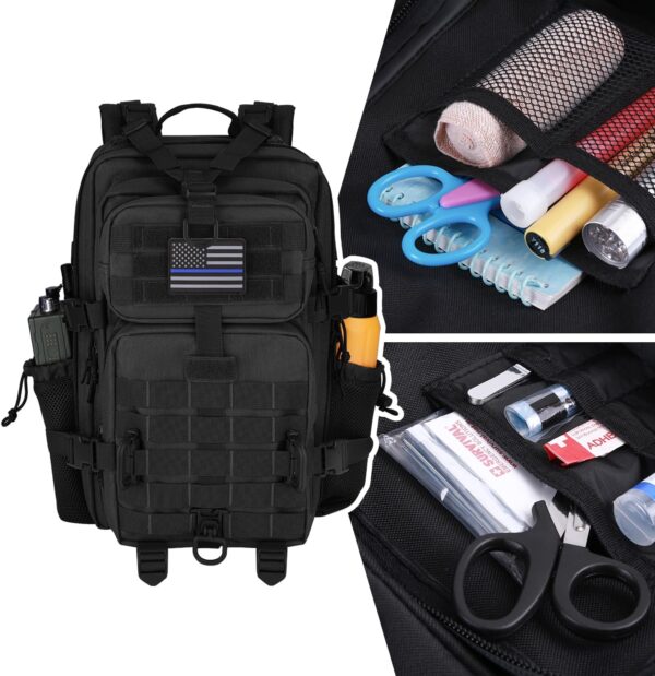 81Wa1C3jzL._AC_SL1500_.jpg Mochila tática militar Tbp-01 Hannibal TacticalUnisex Adulto