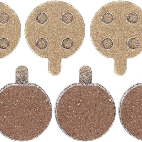 Freio a Disco de Scooter Elétrico de Metal à Base de Cobre Universal de 10 Polegadas, Pastilha de Freio Leve e Silenciosa para a Maioria Dos Ambientes, 4 Pares para Peças de Reposição