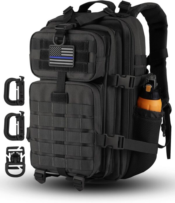 81cK4HxyZ0L._AC_SL1500_.jpg Mochila tática militar Tbp-01 Hannibal TacticalUnisex Adulto