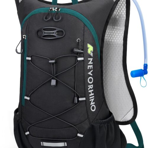 81fFUwpk9wL._AC_SL1500_.jpg Mochila de hidratação leve, mochila de corrida com bexiga de água de 2L, mochila de água hidro para ciclismo, caminhada, rave para homens e mulheres