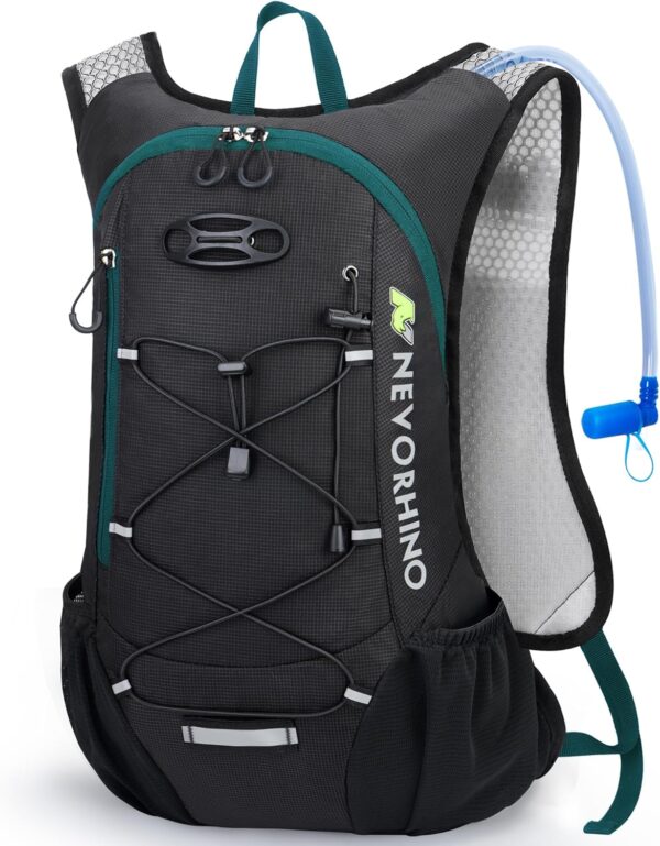 81fFUwpk9wL._AC_SL1500_.jpg Mochila de hidratação leve, mochila de corrida com bexiga de água de 2L, mochila de água hidro para ciclismo, caminhada, rave para homens e mulheres