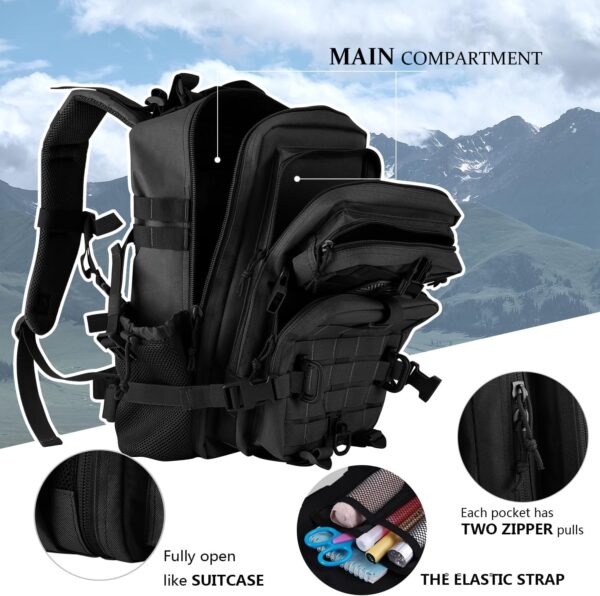 81xEkPWHxL._AC_SL1500_.jpg Mochila tática militar Tbp-01 Hannibal TacticalUnisex Adulto