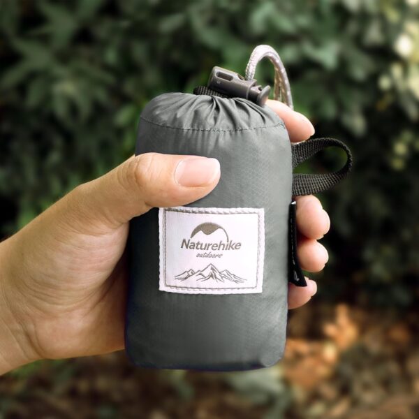 81xa9-1g7cL._AC_SL1500_.jpg Mochila Compacta Dobrável Naturehike 18L Ultraleve Resistente à Água (Cinza)