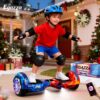91OBTTQXDYL._AC_SL1500_.jpg Egazza K5 Hoverboard Dança do Gelo e Fogo, Scooter de Equilíbrio 6,5” com Bluetooth e Luzes LED para Crianças e Adolescentes