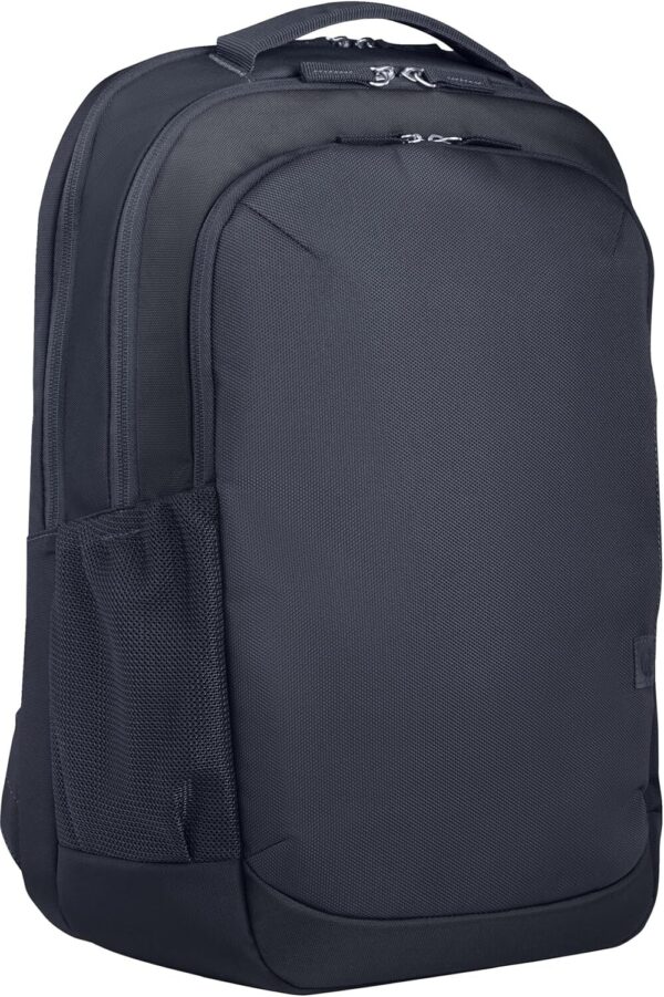 91Y-pJwoRYL._AC_SL1500_.jpg Mochila para Notebook HP Everyday - Proteção Reforçada, Resistência à Água, Organização Inteligente e Design Sustentável com 60% de Material Reciclado (A08JXAA)