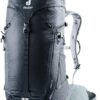 Deuter Mochila Trail 30L para ciclismo, caminhada e trekking com ajuste estreito, estrutura em U e respirabilidade superior