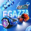 91wZrwQVQXL._AC_SL1500_.jpg Egazza K5 Hoverboard Dança do Gelo e Fogo, Scooter de Equilíbrio 6,5” com Bluetooth e Luzes LED para Crianças e Adolescentes