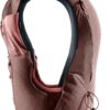 91yIerzhIML._AC_SL1500_.jpg Deuter, Mochila Para Trilhas Traick 5 SL P Tecido Elástico Respirável Sistema de Hidratação, Roxa